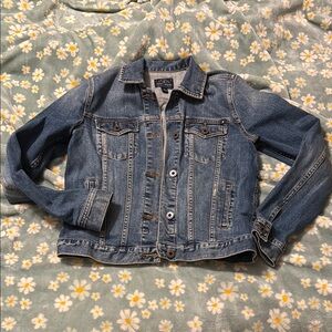Lucky Brand Blue Jean Jacket Classic Trucker Style